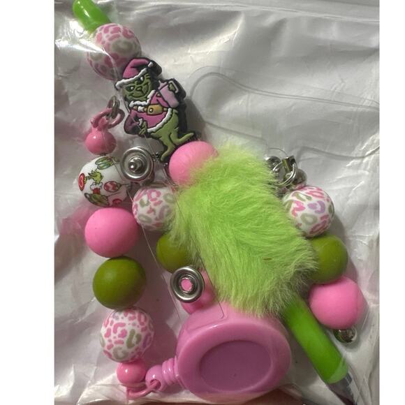 Scrooge pen charm 4 Piece Set Ink pen, badge holder, cell phone & cup handle NWT - Picture 7 of 7